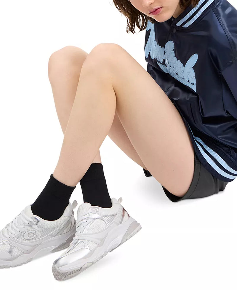 Coach Running Leather Athletic Sneakers