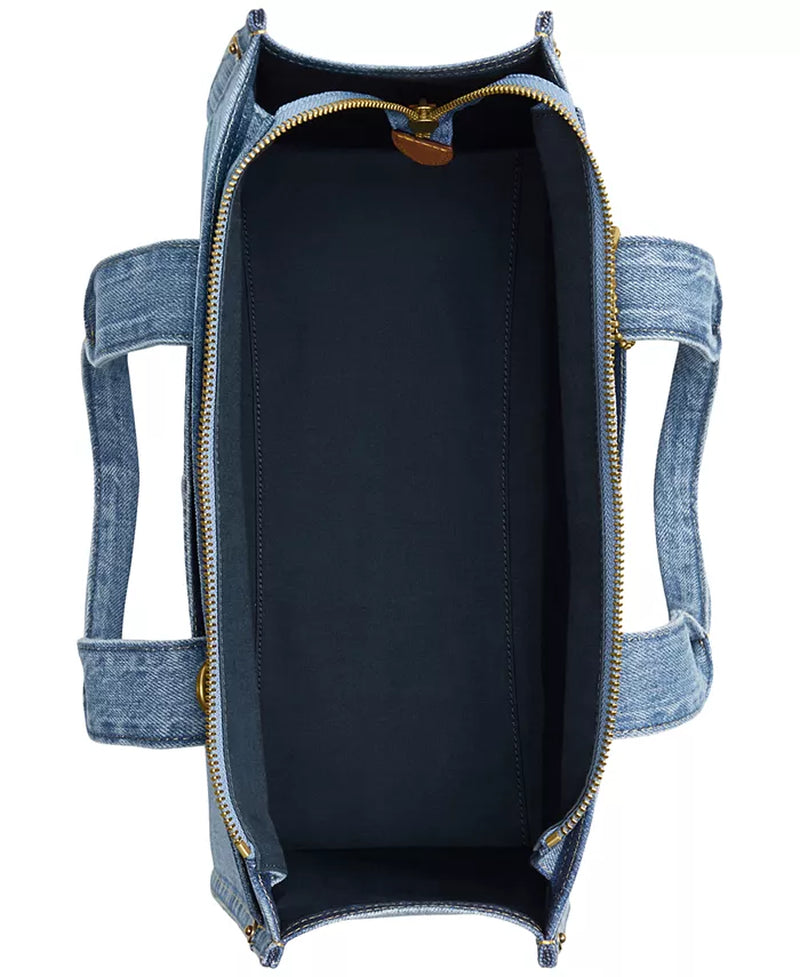 Coach Cargo Medium Denim Tote Bag