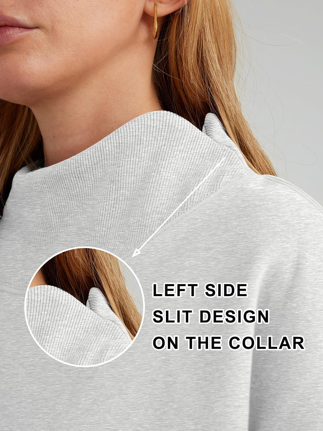 Womens Oversized Sweatshirts Turtleneck Pullover Long Sleeve Hoodies Tops Fall Fashion Outfits 2025 Clothes