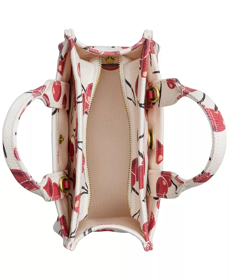 Cargo Mini Cherry Print Canvas Tote Bag 20